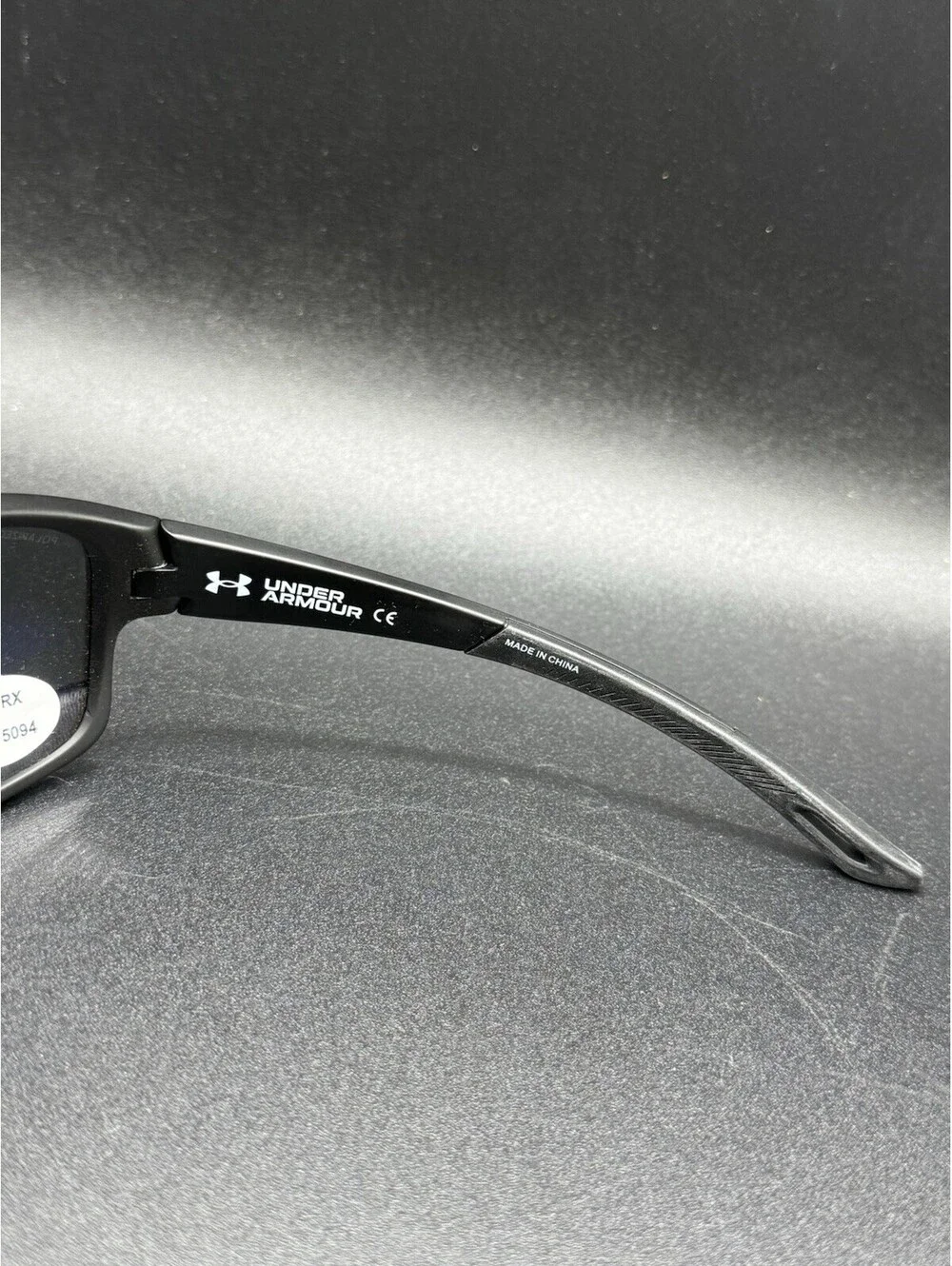 Under Armour UA Battle 0004/S Matte Black/Blue Polarized 65-16-135
